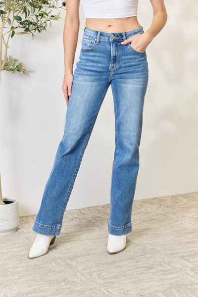 RISEN High Waist Straight Jeans