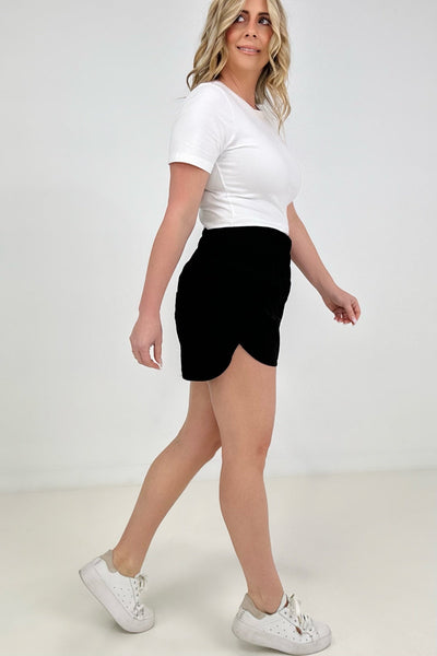 New Colors - Zenana Windbreaker Smocked Waistband Running Shorts