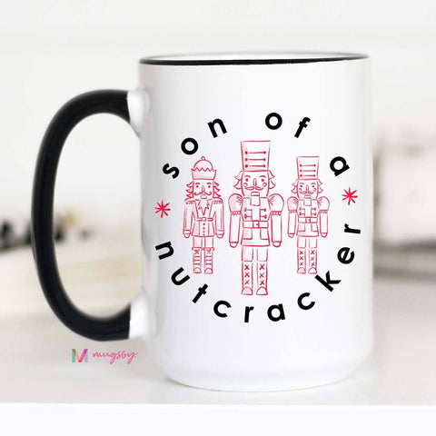 Son of a Nutcracker Christmas Mug