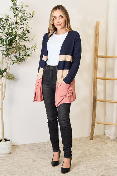 Camile Color Block Cardigan