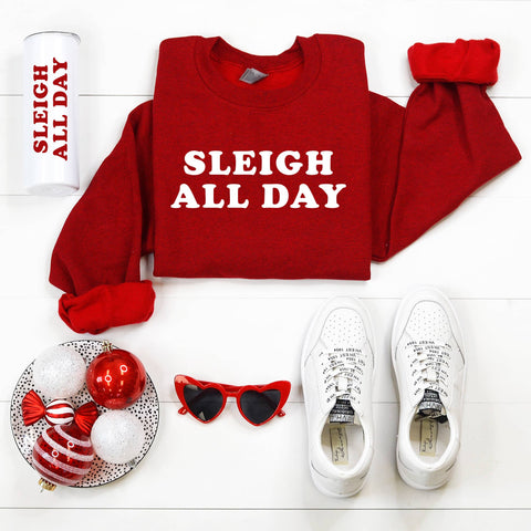 Sleigh All Day Crewneck Sweatshirt