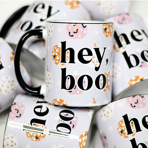 Hey Boo, Halloween Mug