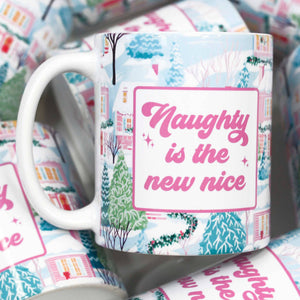 Naughty is the New Nice Funny Christmas Coffee Mug: 11oz