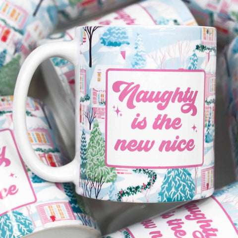 Naughty is the New Nice Funny Christmas Coffee Mug: 11oz