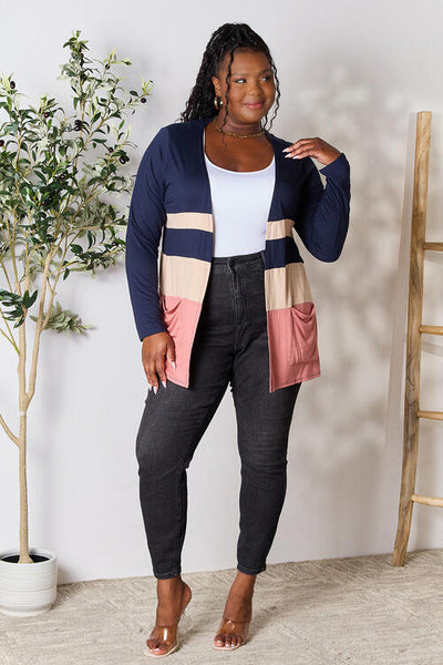 Camile Color Block Cardigan