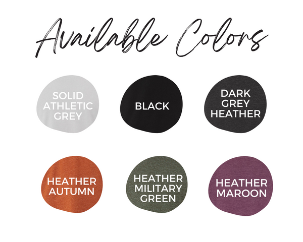 FUN FALL WORDS (BELLA CANVAS T-Shirt)