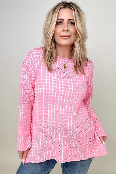 Davi & Dani Bell Sleeve Boatneck Sweater