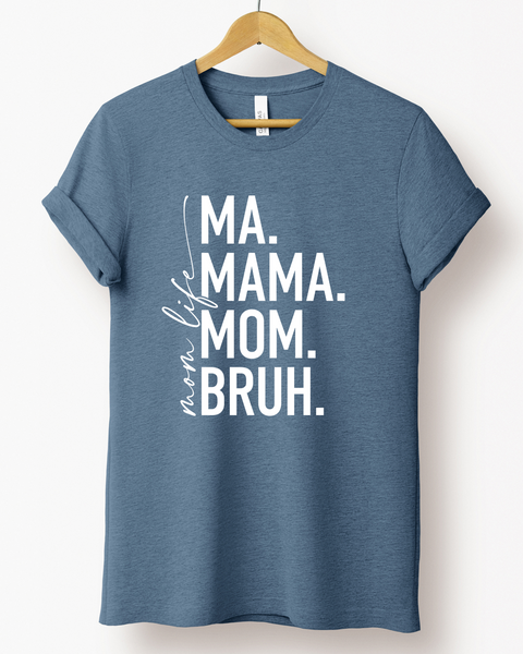 MOM LIFE TEE(BELLA CANVAS)
