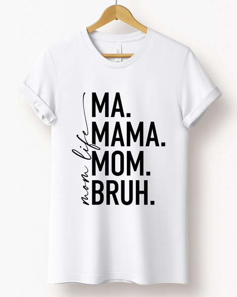 MOM LIFE TEE(BELLA CANVAS)