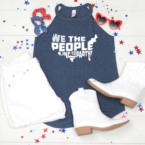 We The People Like to Party Rocker Tank