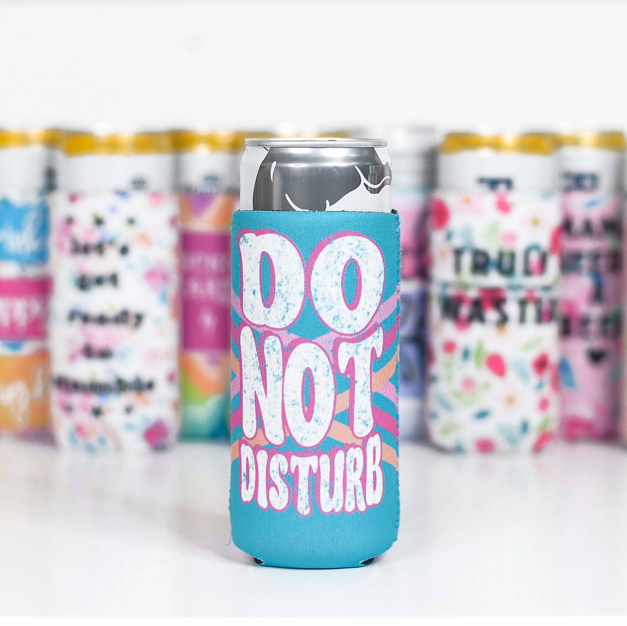 Do Not Disturb Slim Can Cooler