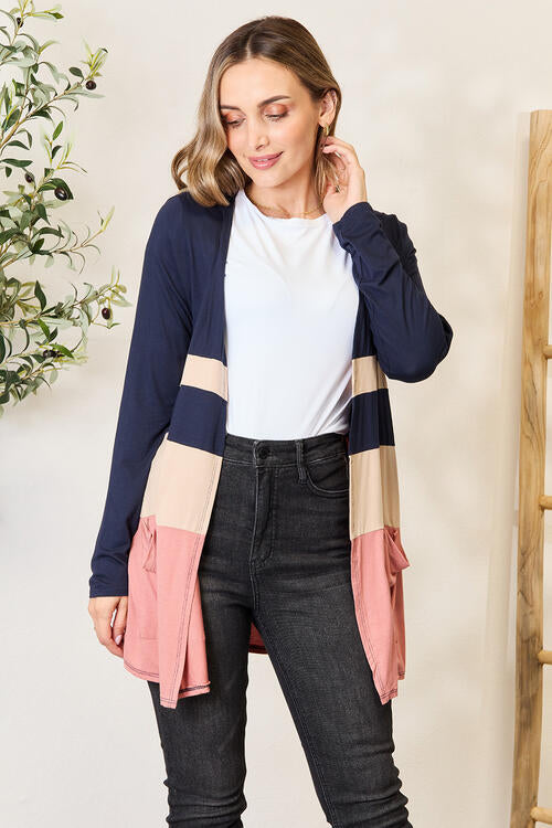 Camile Color Block Cardigan