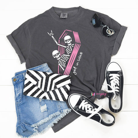 Get in Loser Skeleton Tee
