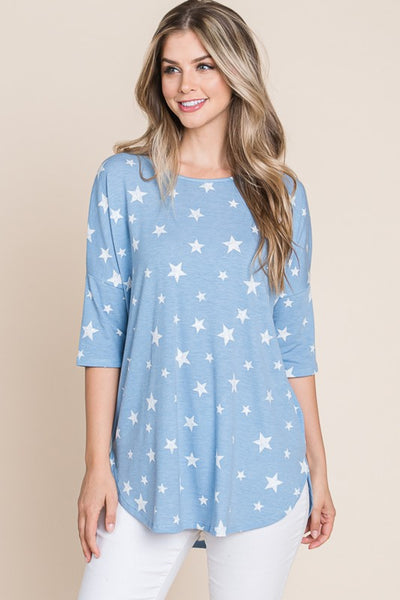 BOMBOM Starlight Printed Tunic
