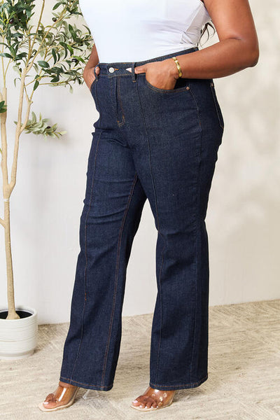 Judy Blue High Waist Wide Leg Jeans