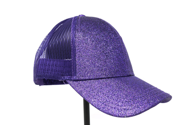 CC Glitter High Pony Cap - Ruby Rebellion