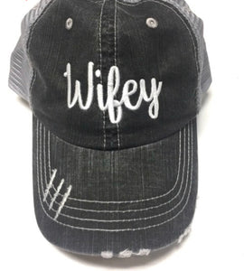 Wifey Hat - Grey or Pink! - Ruby Rebellion