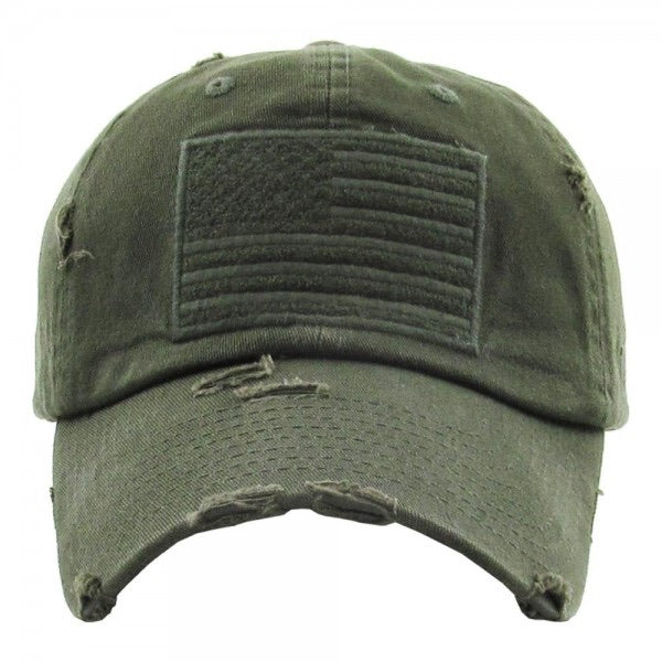 Flag Baseball Hat - Ruby Rebellion