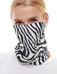 Zebra Face Covering - Ruby Rebellion