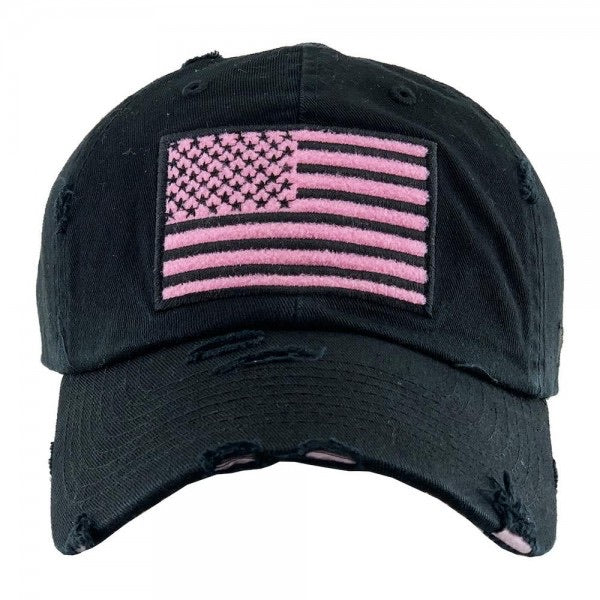 Flag Baseball Hat - Ruby Rebellion