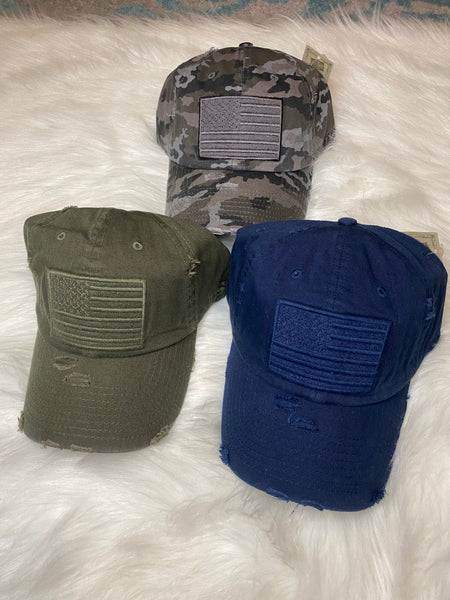 Flag Baseball Hat - Ruby Rebellion
