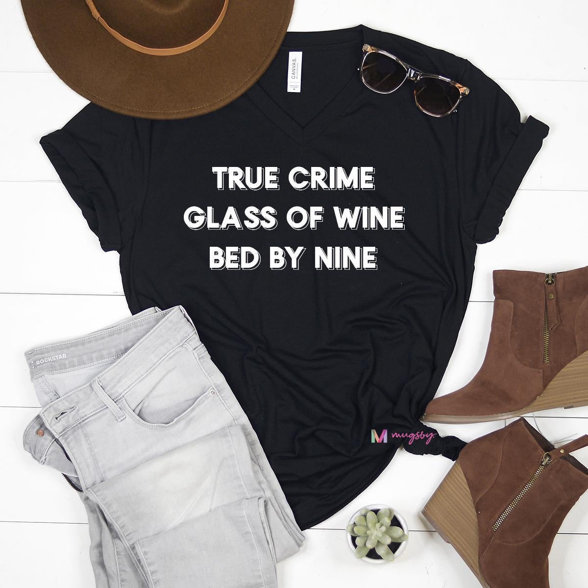 True Crime Tee - Ruby Rebellion
