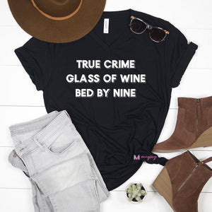 True Crime Tee - Ruby Rebellion