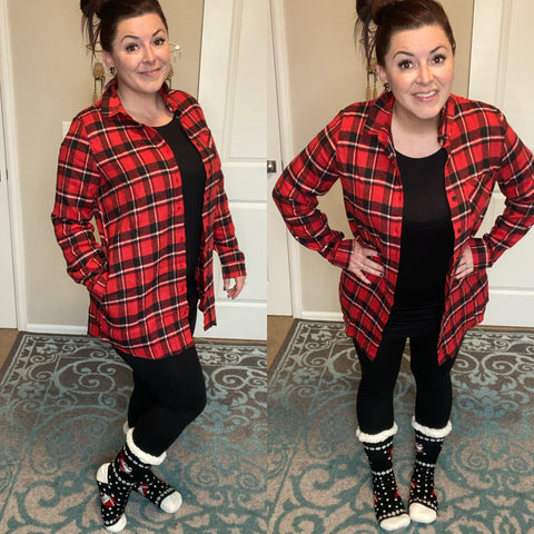Christmas Slipper Socks - Ruby Rebellion