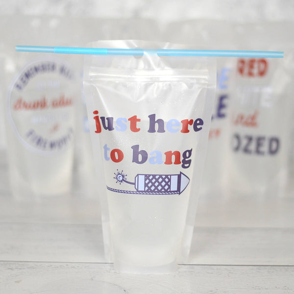 Adult Drink Pouches - Assorted Designs! - Ruby Rebellion