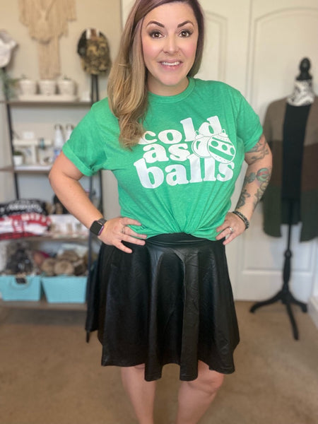 Cold As Balls Tee - Ruby Rebellion