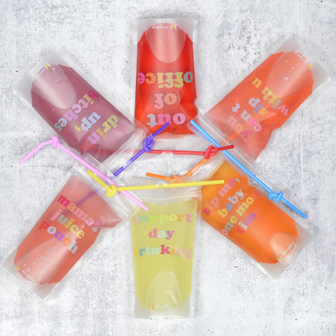 Adult Drink Pouches - Assorted Designs! - Ruby Rebellion
