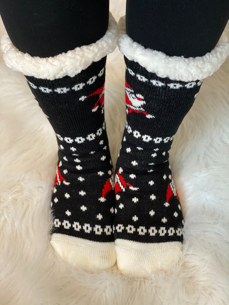 Christmas Slipper Socks - Ruby Rebellion