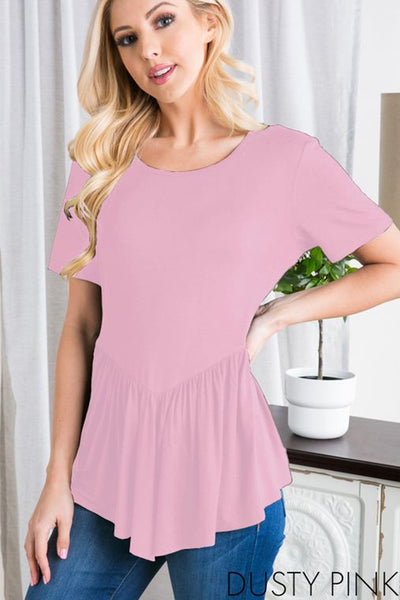 Three Day Weekend Ruffle Top