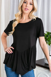 Three Day Weekend Ruffle Top