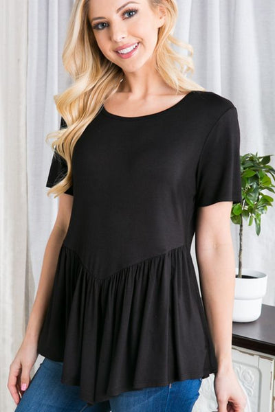 Three Day Weekend Ruffle Top
