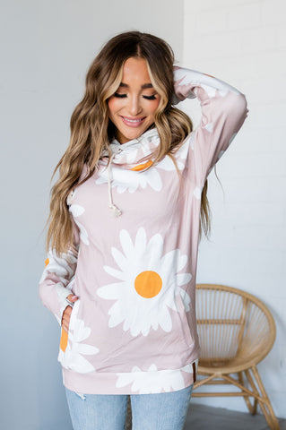 Ampersand Ave Lazy Daisy Doublehood Hoodie