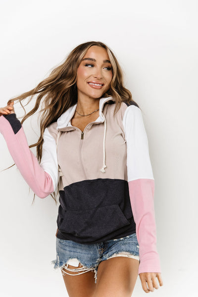 Ampersand Ave Head Start Half Zip Hoodie