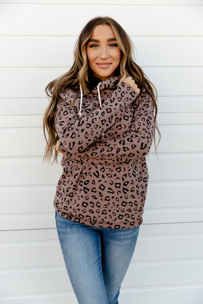 Ampersand Ave Picture Purrfect Doublehood Hoodie - Ruby Rebellion